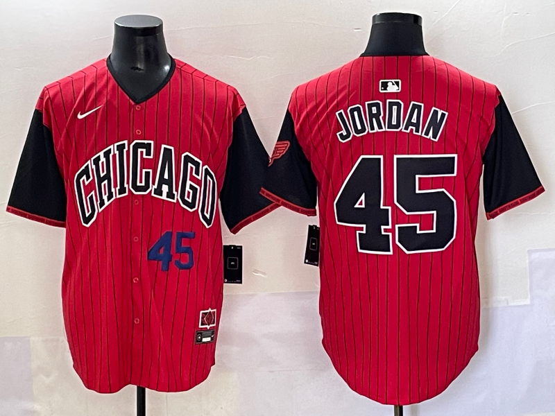 Men Chicago White Sox #45 Jordan red Nike MLB 2026 jersey 0654005